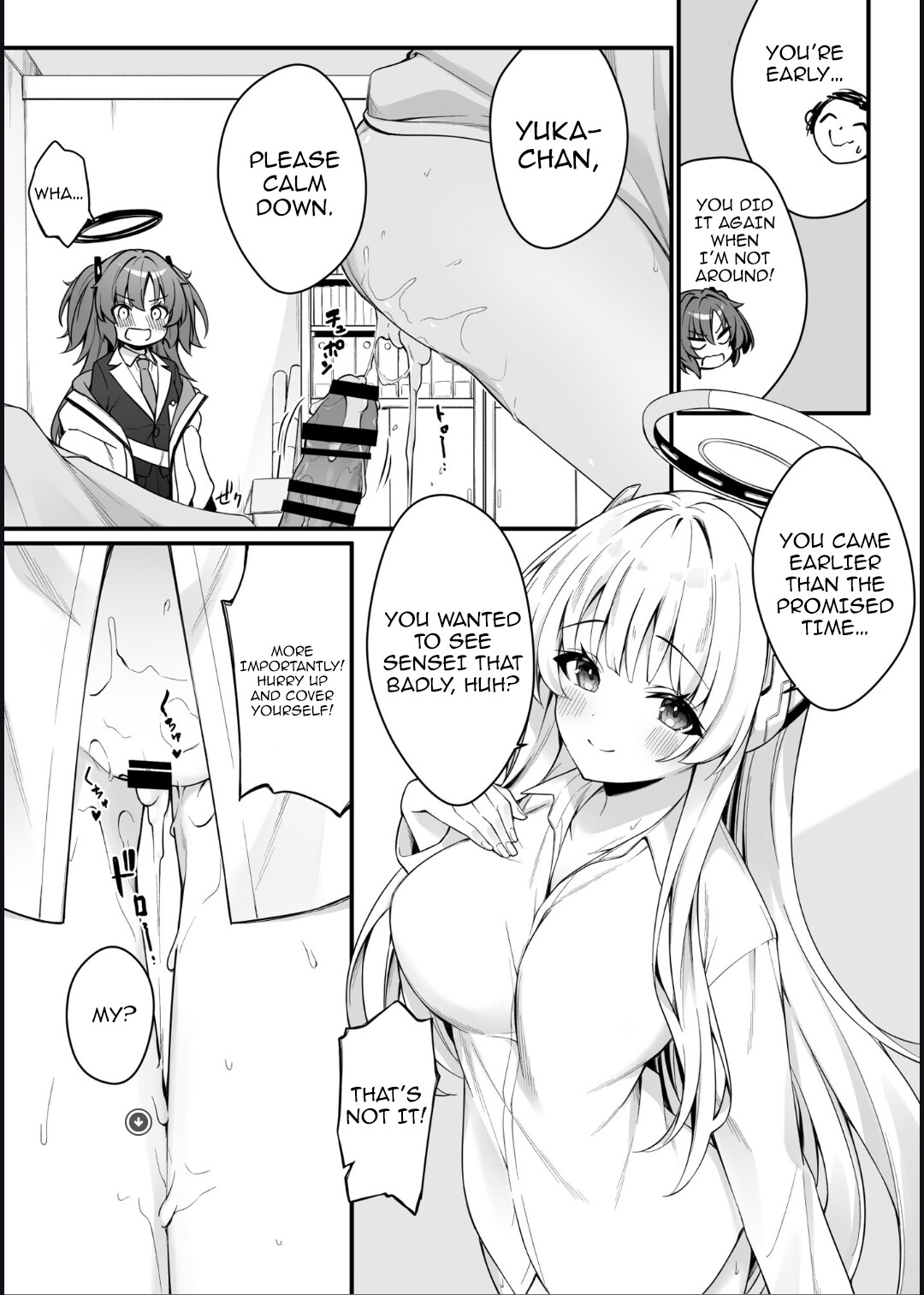 Hentai Manga Comic-Yuuka and Noa's Endless Summer-Read-7
